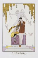 L Automne by Georges Barbier