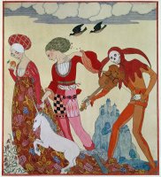 Love Desire And Death by Georges Barbier