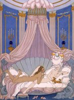 Scene From 'les Liaisons Dangereuses' by Georges Barbier