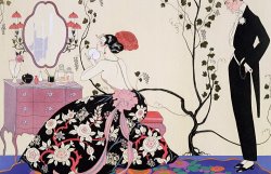 The Backless Dress by Georges Barbier