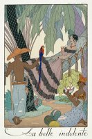 The Idle Beauty by Georges Barbier