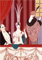 The Loge France Early 20th Century by Georges Barbier