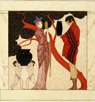 The Red Tree by Georges Barbier