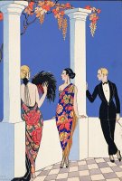 The Taste Of Shawls by Georges Barbier