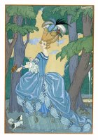 Walk In The Forest by Georges Barbier