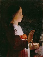 Young Virgin Mary by Georges de la Tour