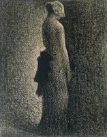 The Black Bow by Georges Pierre Seurat