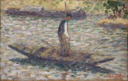 A Fisherman by Georges Seurat