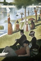 Detail From Sunday Afternoon on The Island of La Grande Jatte by Georges Seurat