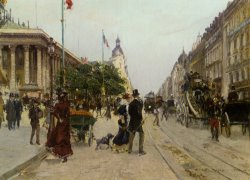 Rue Du Colisee by Georges Stein