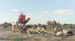 Nomads in the Desert by Georges Washington
