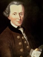 Portrait Of Emmanuel Kant by German School