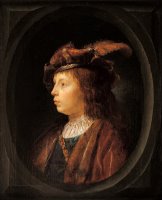 Head of a Youth by Gerrit Dou