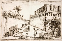 The Tomb of The Istacidi, Pompeii by Giovanni Battista Piranesi
