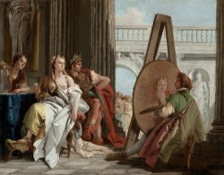 Alexander The Great And Campaspe in The Studio of Apelles by Giovanni Battista Tiepolo