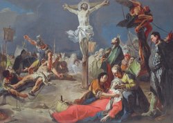 The Crucifixion by Giovanni Battista Tiepolo