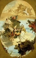 The Miracle of The Holy House of Loreto by Giovanni Battista Tiepolo