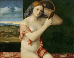 Young Woman at Her Toilette by Giovanni Bellini