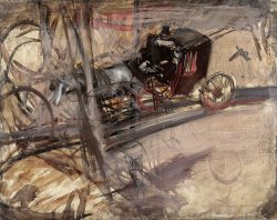 Der Kutscher by Giovanni Boldini
