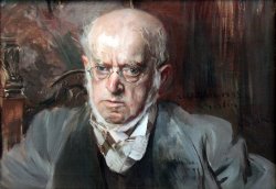 The Painter Adolph Menzel by Giovanni Boldini