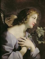 The Angel of the Annunciation by Giovanni Francesco Romanelli