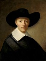 Portrait of a Man, Known As Gozen Centen by Govaert Flinck