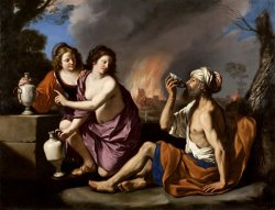 Lot And His Daughters by Guercino