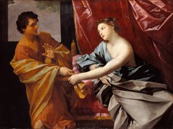 Joseph And Potiphar's Wife by Guido Reni