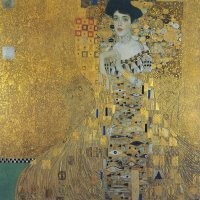 portrait of adele bloch-bauer by Gustav Klimt