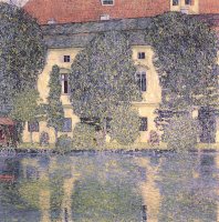 The Schloss Kammer on the Attersee III by Gustav Klimt