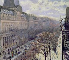Boulevard Des Italiens by Gustave Caillebotte