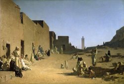 Laghouat in the Algerian Sahara by Gustave Caillebotte
