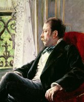 Portrait Of A Man by Gustave Caillebotte