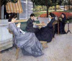 Portraits in The Country by Gustave Caillebotte
