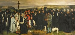 Burial at Ornans by Gustave Courbet