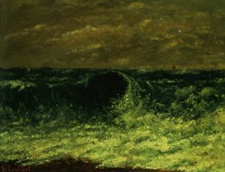 La Vague by Gustave Courbet