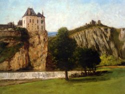 Le Chateau De Thoraise by Gustave Courbet