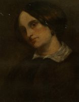 Portrait of Madthilde Couq by Gustave Courbet