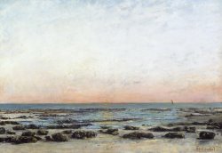 Sunset by Gustave Courbet