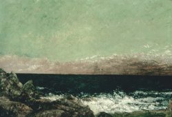 The Mediterranean by Gustave Courbet