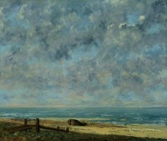 The Sea by Gustave Courbet