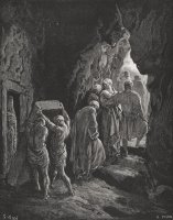 The Burial Of Sarah by Gustave Dore