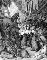 The Council Held By The Rats by Gustave Dore