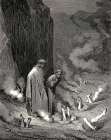 The Inferno, Canto 19, Lines 1011 There Stood I Like The Friar, That Doth Shrive a Wretch for Murder Doom’d by Gustave Dore
