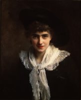 Portrait of Madame Roland by Gustave Jean Jacquet