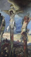 Christ between the Two Thieves by Gustave Moreau