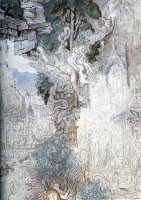 The Chimeras Detail by Gustave Moreau