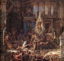 The Suitors by Gustave Moreau