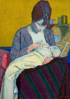 Mother And Child by Harold Gilman