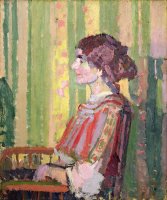 Mrs Robert Bevan by Harold Gilman